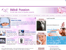 Tablet Screenshot of bebepassion.com